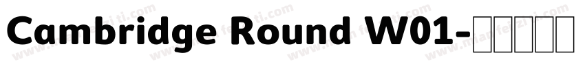 Cambridge Round W01字体转换